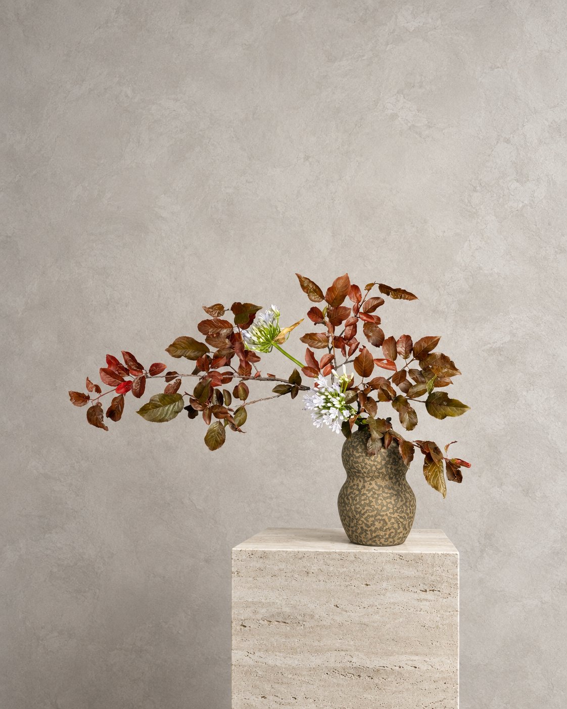 Ikebana arrangement "lesson three" by arya flowerslab, Macerata
