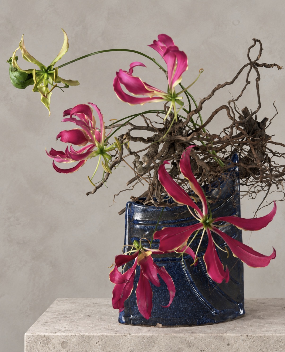 Ikebana arrangement "late september" by arya flowerslab, Macerata
