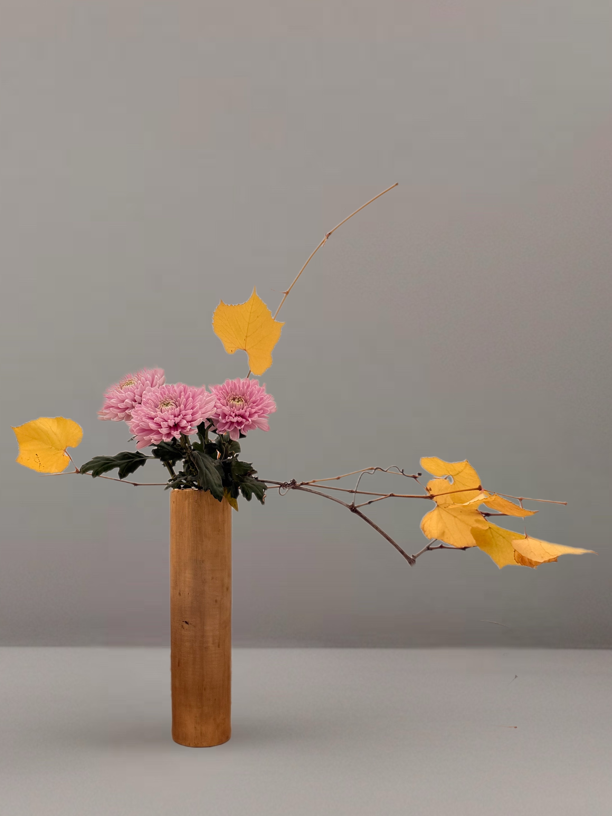 Ikebana arrangement "anchored serenity" by arya flowerslab, Macerata